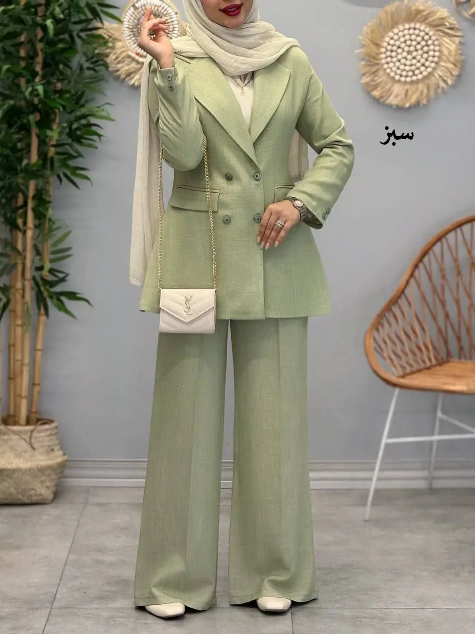 3420-کت و شلوار سوفی